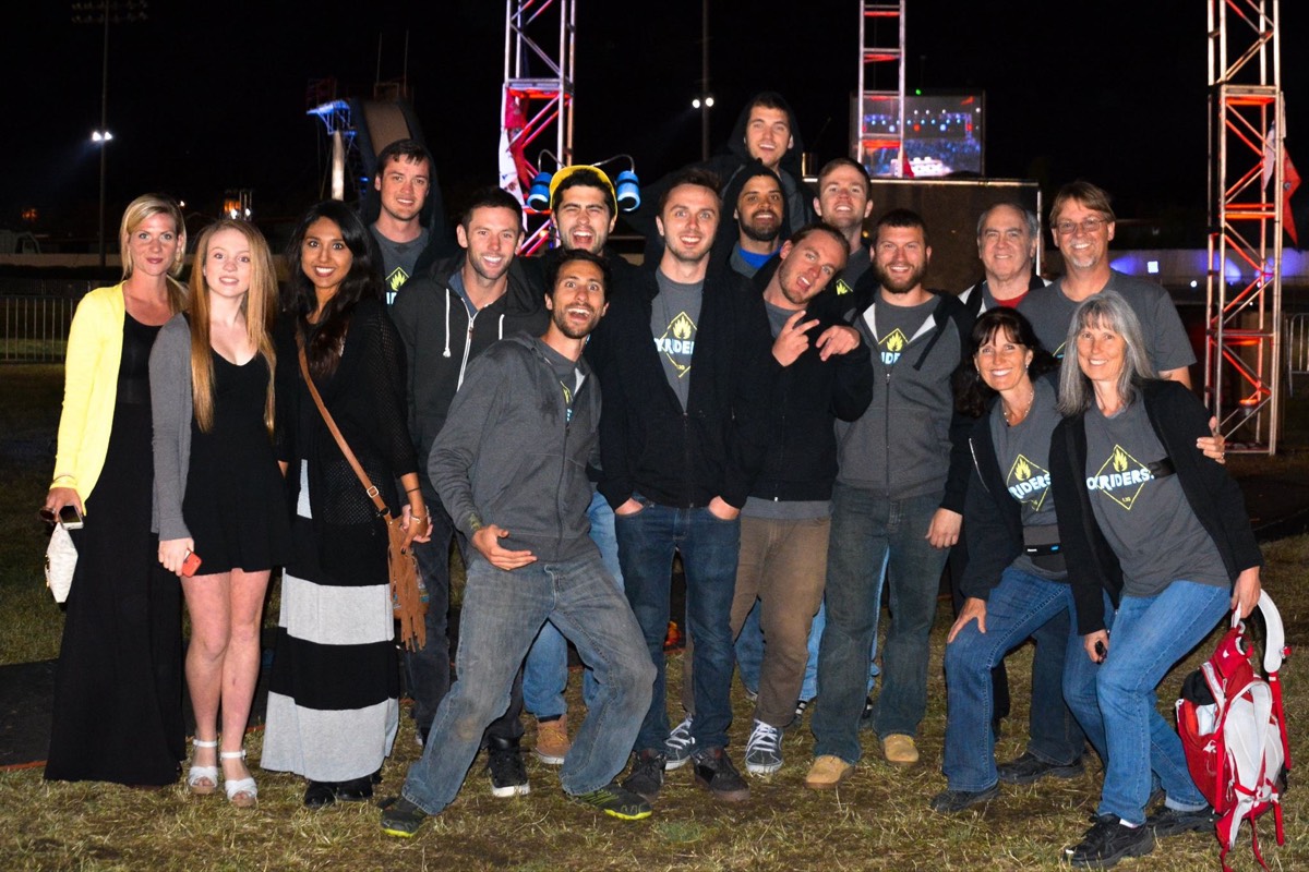 The JoyRiders crew at America's Got Talent